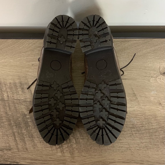 BC Because Music is my Heartbeat CHUNKY Gold SHOES - Picture 5 of 6